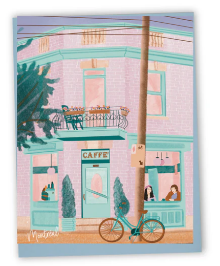 Carte de souhaits La Petite Ittalie - arloca