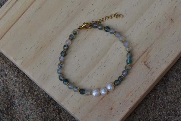 Bracelet de perles Lagoon reflections - arloca