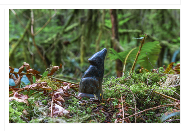 Kit de sculpture sur pierre à savon Loup - arloca