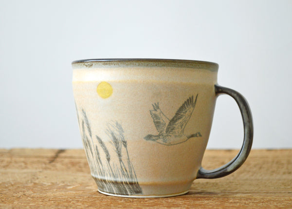 Tasse en porcelaine Outardes - arloca