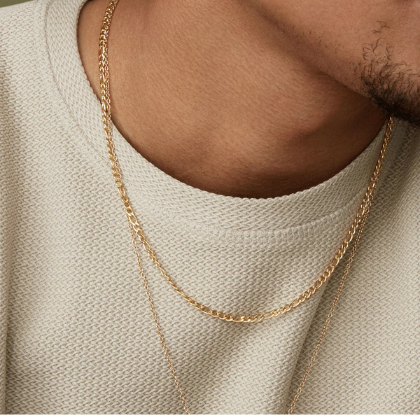 Collier sicilien en or pour homme - arloca