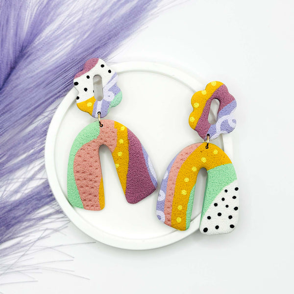 Boucles d'oreilles Jacinthe - arloca