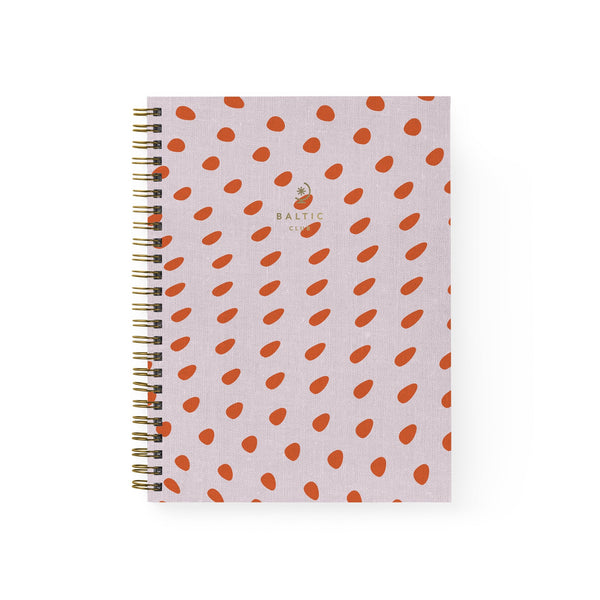 Carnet à spirales Fraises