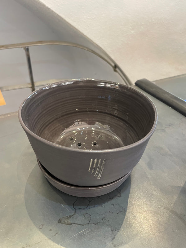 Passoir à fruit noir de charbon