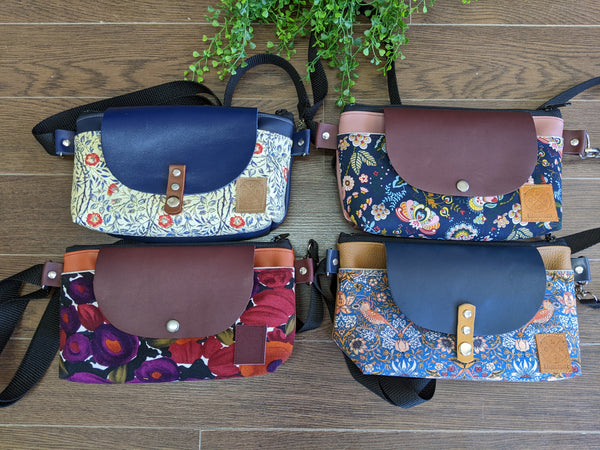 Petit sac avec rabat en cuir - arloca