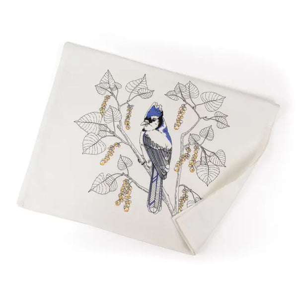 Linge à vaisselle Geai bleu - arloca