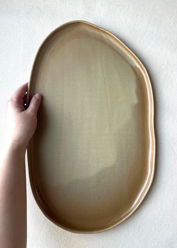 Plateau en céramique Dune moyen - arloca