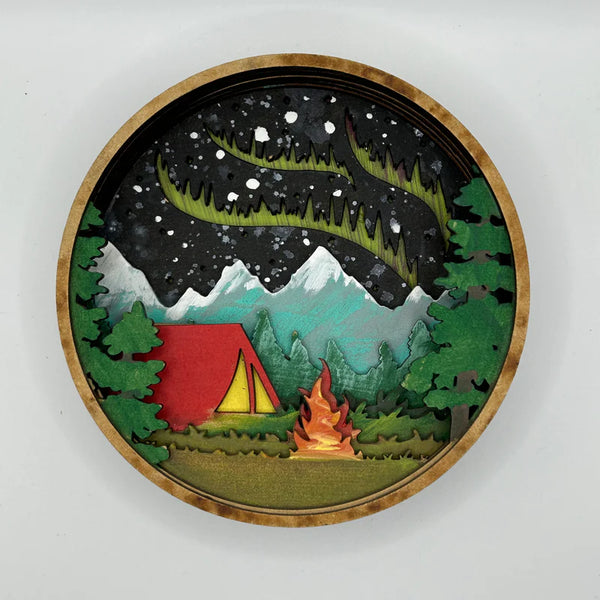 Kit d'artisanat boîte d'ombre Nuit d'été