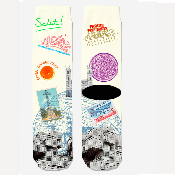 Bas unisexe Les Icones de Montréal - arloca