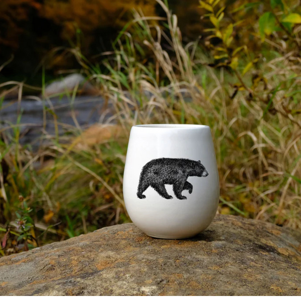 Verre en porcelaine Ours - arloca