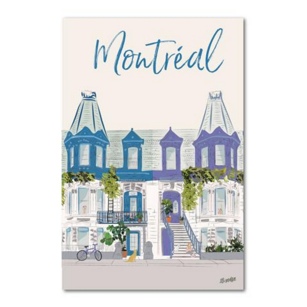 Carte postale Carré St-Louis Montréal