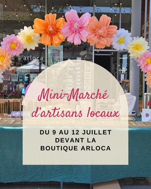 Nos artisans vedettes vous attendent au Mini-Marché