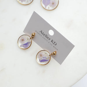 Boucles d'oreilles rond Léa - arloca