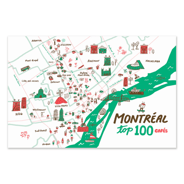 Montréal Top 100 - Meilleurs cafés - arloca