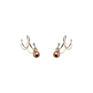 Boucles d'oreilles Spirales - arloca