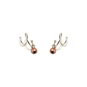 Boucles d'oreilles Spirales - arloca