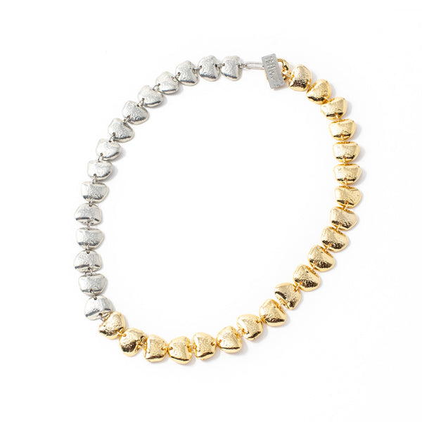 Collier Napoléon argent & or - arloca