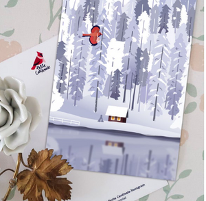 Carte postale Chalet du Québec - arloca