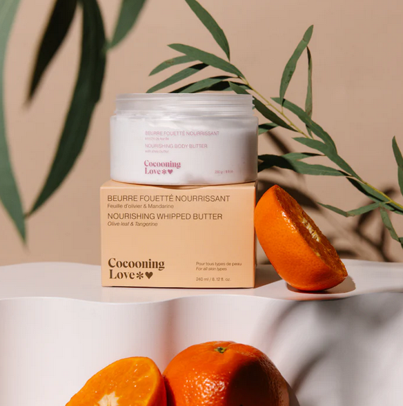 Beurre fouetté Feuille d'olivier & mandarine