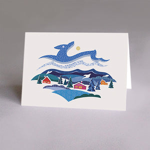 Carte de souhaits Chalets - arloca