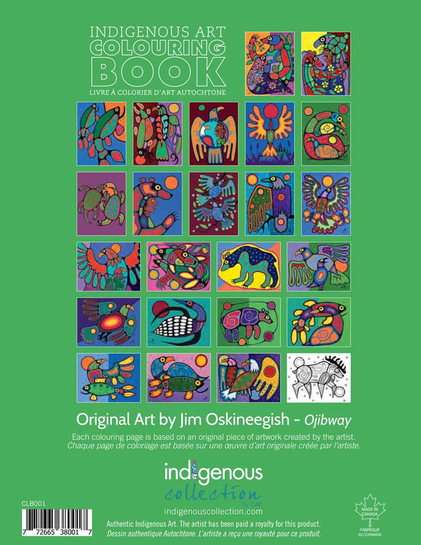 Livre à colorier Jim Iskineegsh