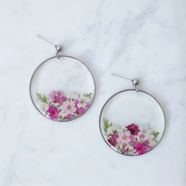 Boucles d'oreilles petit Bouquet