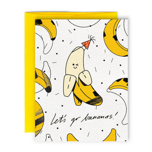 Carte de souhaits Bananas - arloca