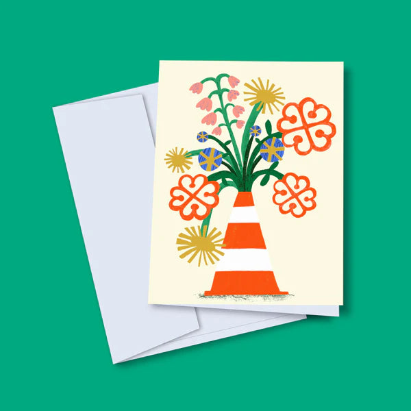 Carte de souhaits Bouquet de Montréal - arloca