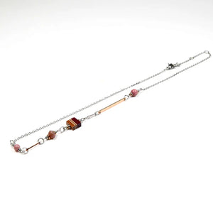 Collier Oumari rose - arloca