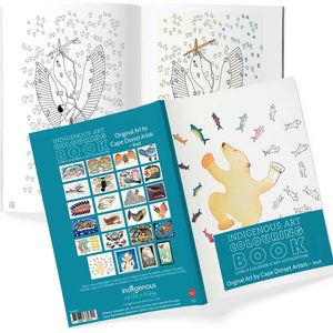 Livre à colorier Cee Pootoogook - arloca
