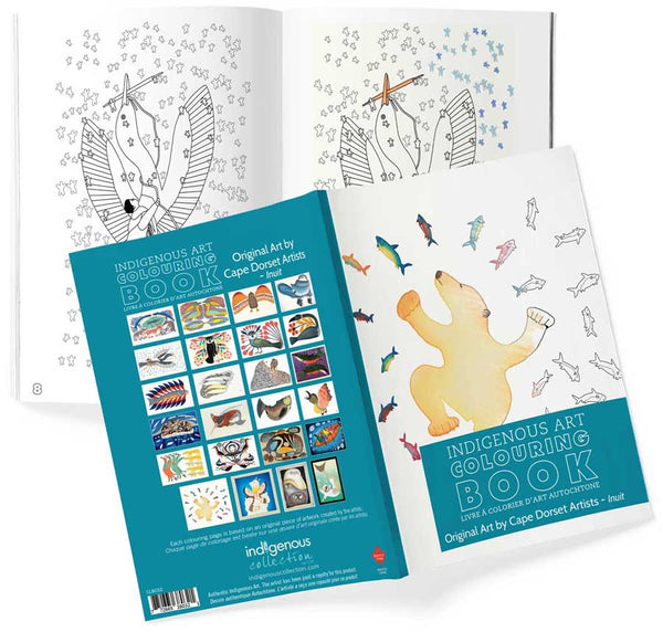 Livre à colorier Cee Pootoogook - arloca