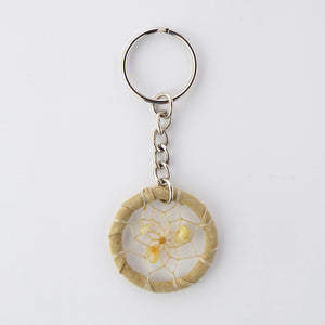 Porte-clés avec pierres précieuse mois de novembre - arloca