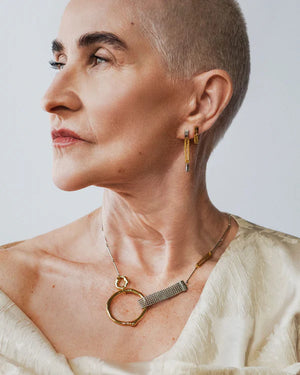 Collier Kauri Deux tons - arloca