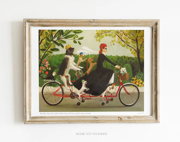 Affiche Miss Moon était une gouvernante canine