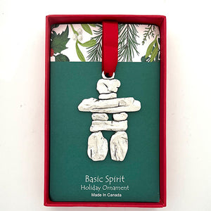 Ornement de Noël Inukshuk - arloca