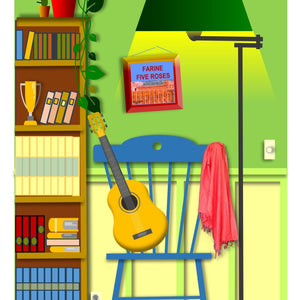 Carte de souhaits Les années 70' - arloca