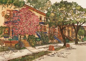 Aimants décoratifs de sites emblématiques de Montréal