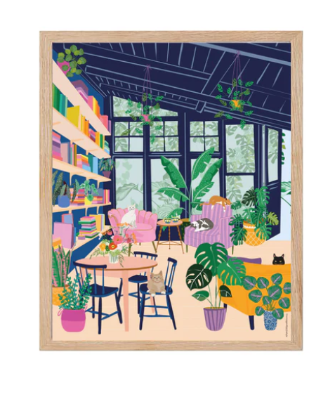 Affiche Jardin d'hiver - arloca