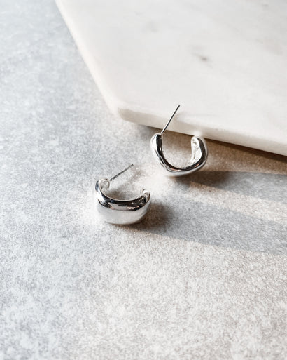 Boucles d'oreilles Manon argent