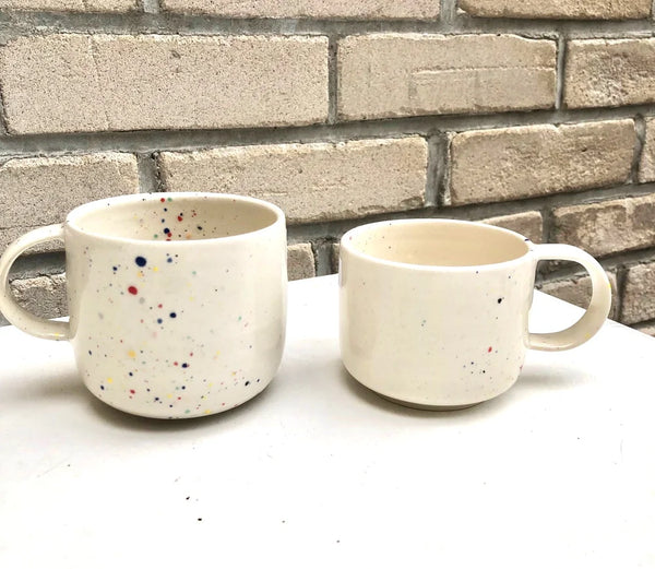 Tasse confetti en porcelaine