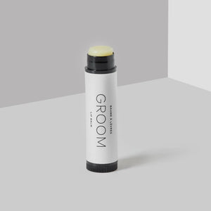 Baume à lèvres pour homme.