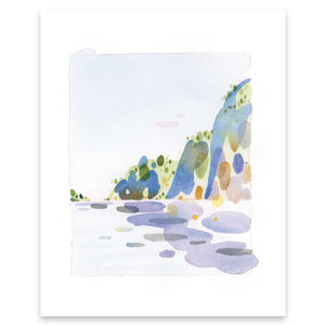 Carte de souhaits Le Fjord - arloca