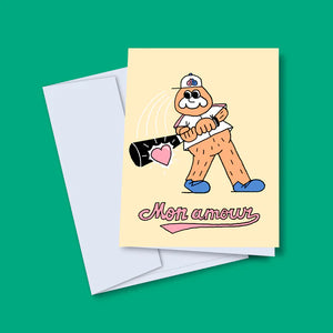 Carte de souhaits Mon amour - arloca