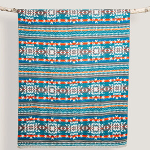 Couverture/Jeté en laine recyclée Nibi.