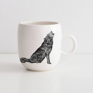 Tasse en céramique Loup - arloca