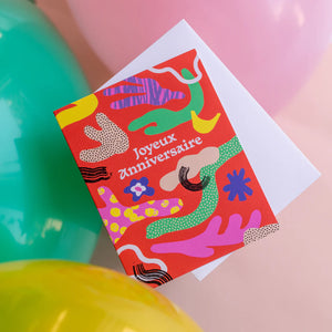 Carte de souhaits Joyeux anniversaire - arloca