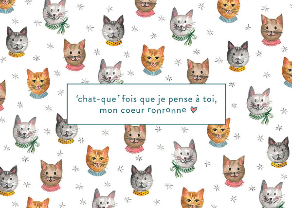 Carte de souhaits Chanelle