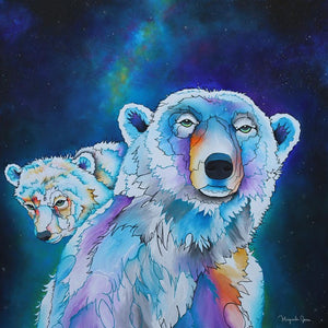 Carte de souhaits Le gardien de la lumière des étoiles - arloca