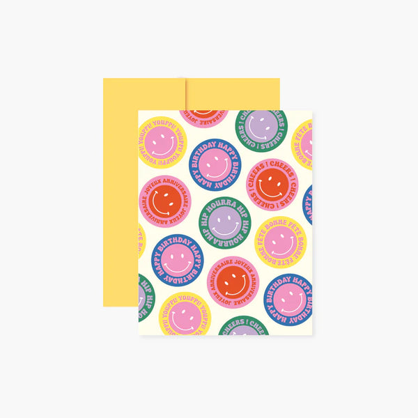 Carte grand format C'est la fête