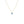 Collier or et petite opale